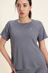 Zelocity Quick Dry Relaxed Top - Steel Grey — thumbnail 5